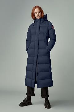 Chamarras Canada Goose Mujer Mexico - Alliston Abrigos Azul Oscuro Marino IP6721890